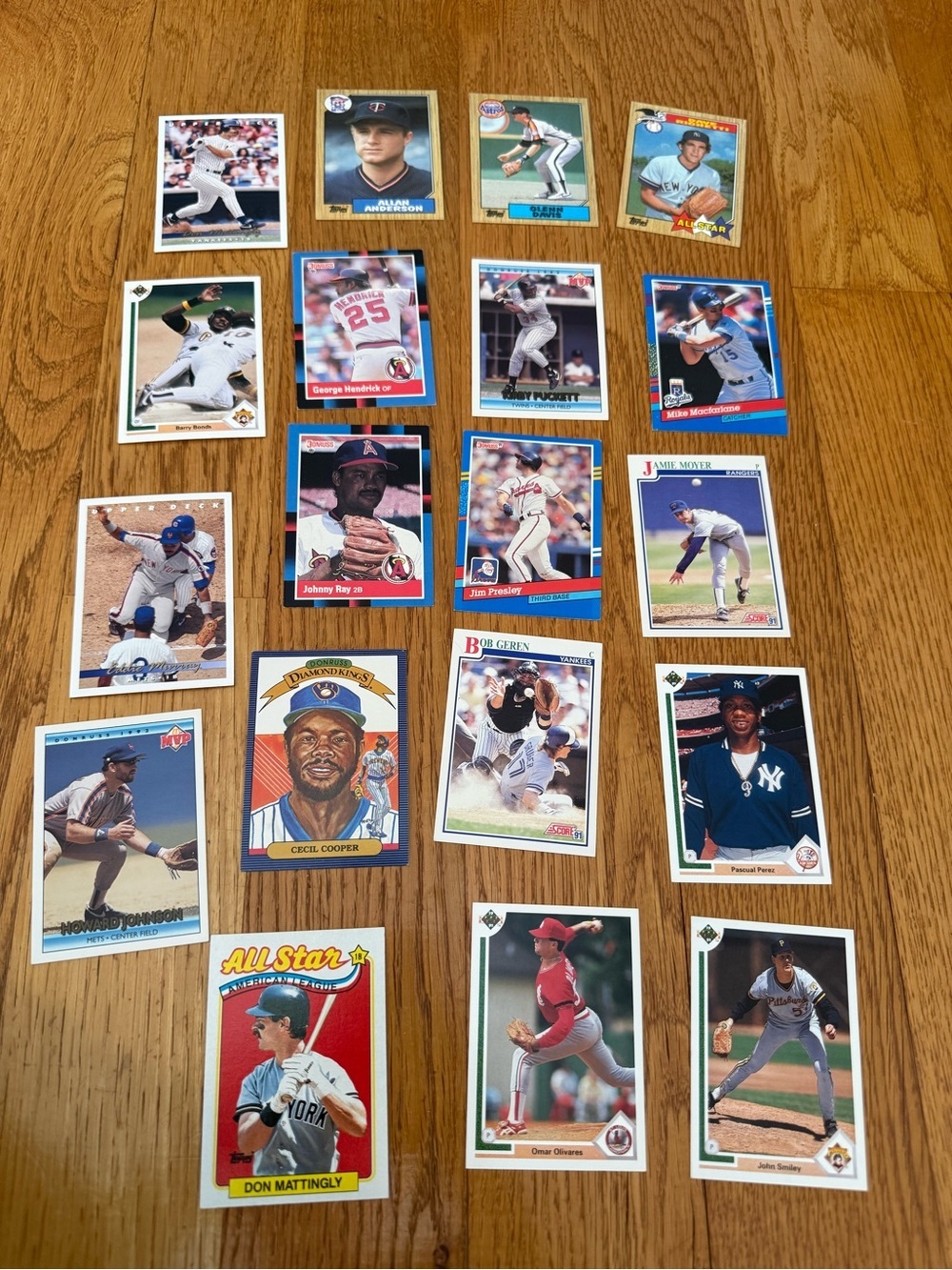 Lot Of Mixed MLB Baseball Cards 1990 1987​ - Picture 2 of 2
